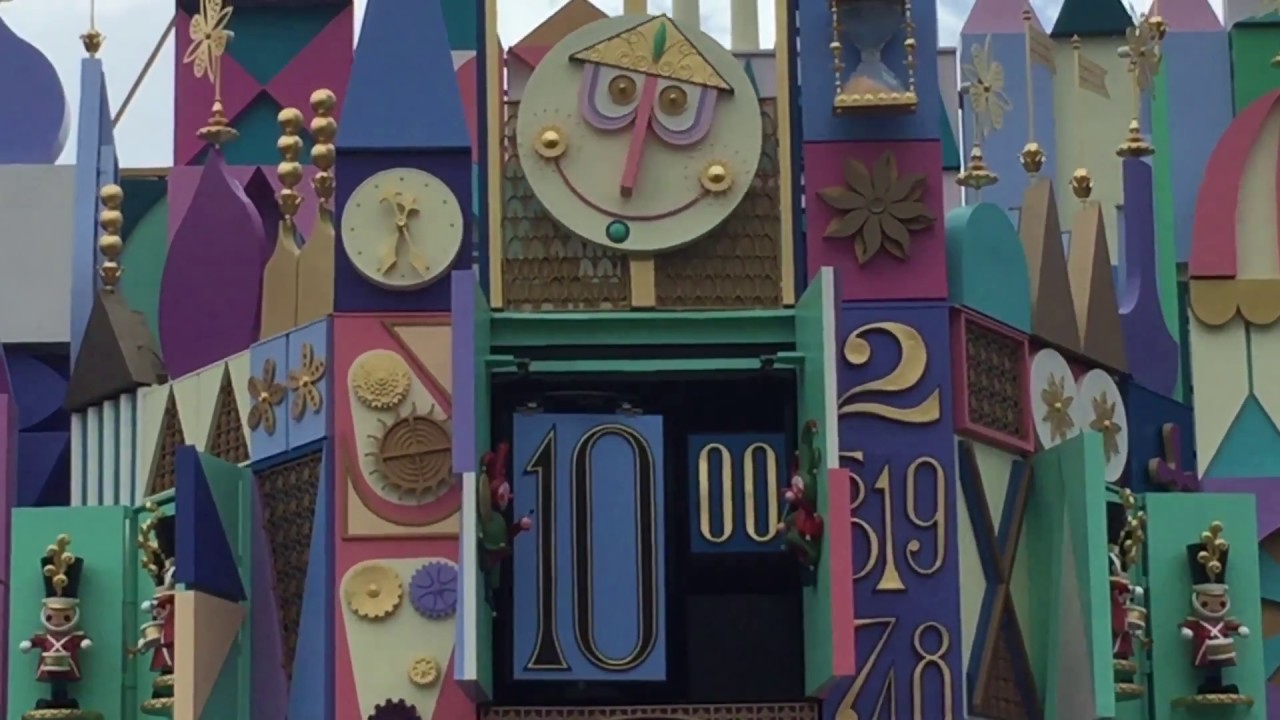 【TDL】イッツアスモールワールド クロックタワーパレード