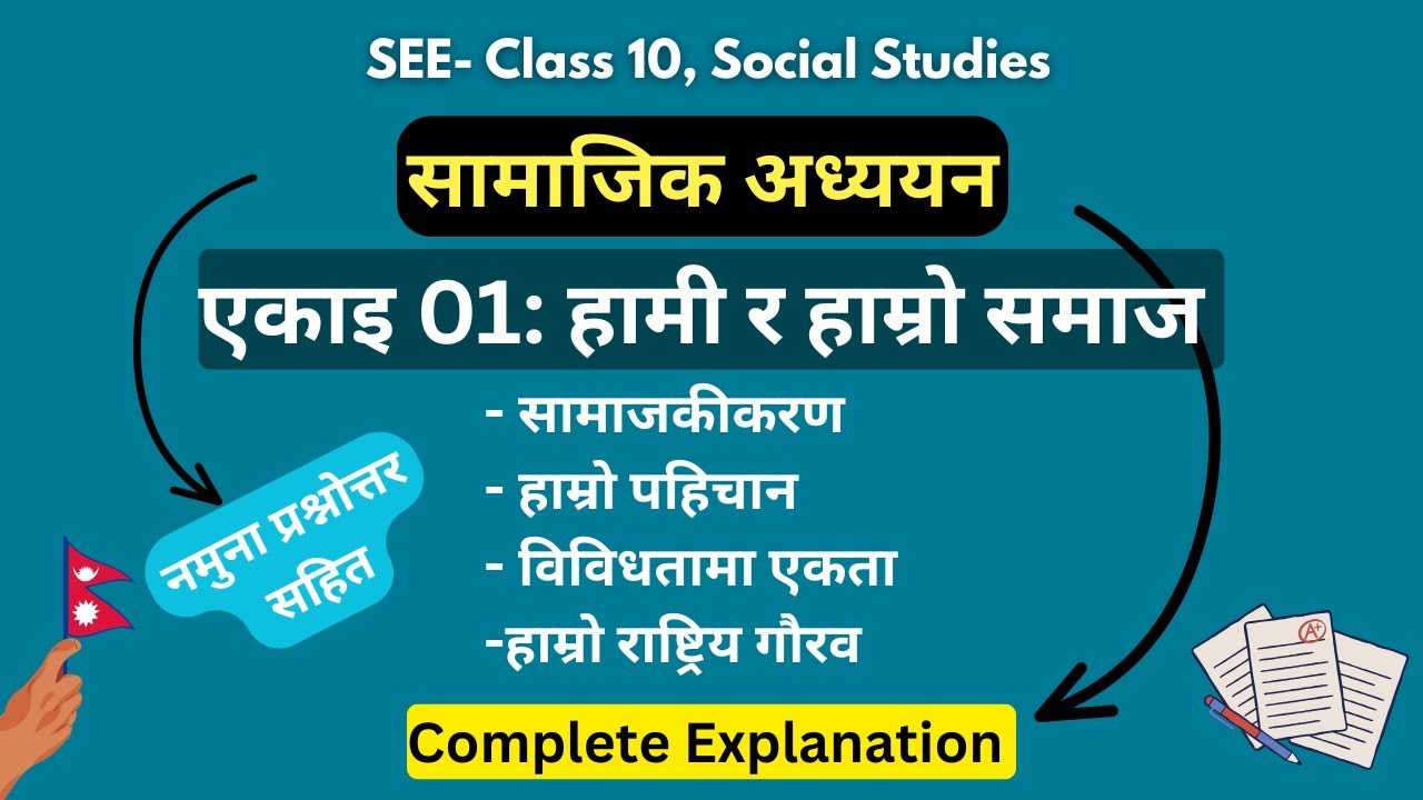 Unit 01- हामी र हाम्रो समाज || Social Studies Class 10 (SEE) || MeroClass