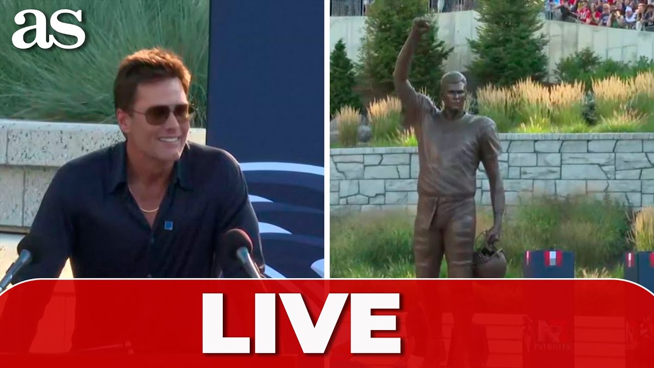 WATCH LIVE: TOM BRADY Immortalized – Statue Reveal at Gillette Stadium!
