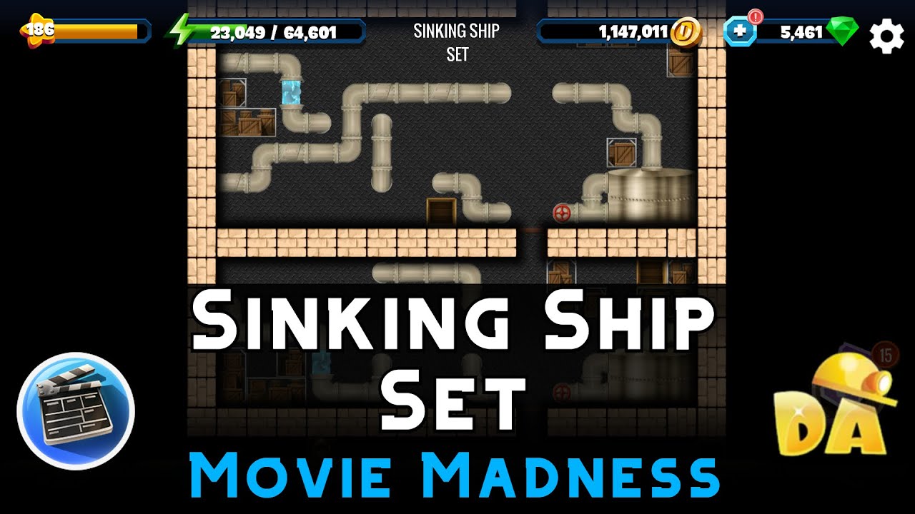 Sinking Ship Set | Movie Madness #4 | Diggy's Adventure