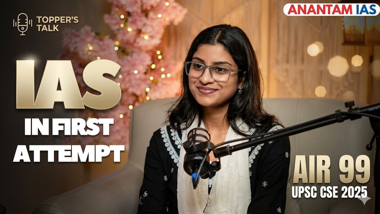 Cracked IAS in First Attempt! | Devyanshi Verma AIR 99 UPSC 2025 | Anantam IAS