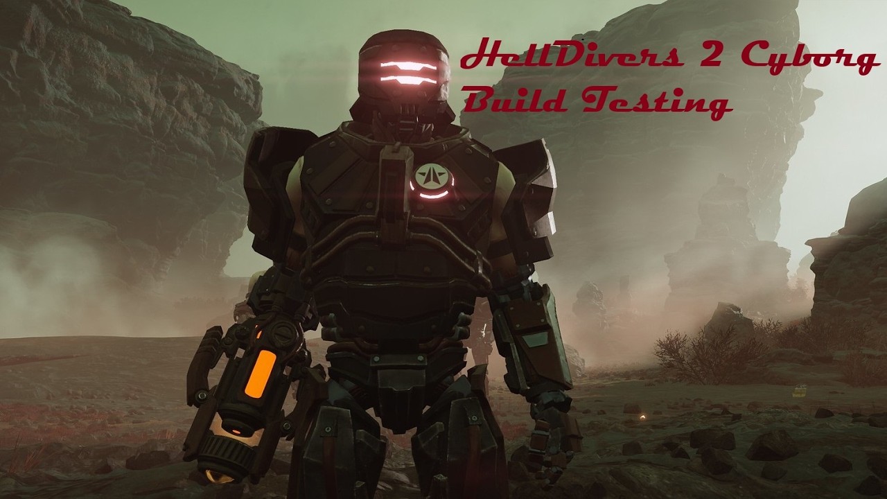 HellDivers 2 Solo Cyborg Build