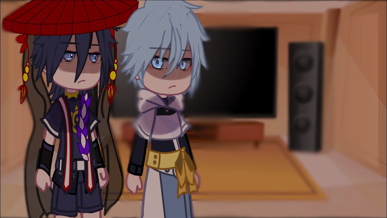 Genshin impact react to f!y/n as ? [ DLT AU ] YUZEN_ NO REPOST!