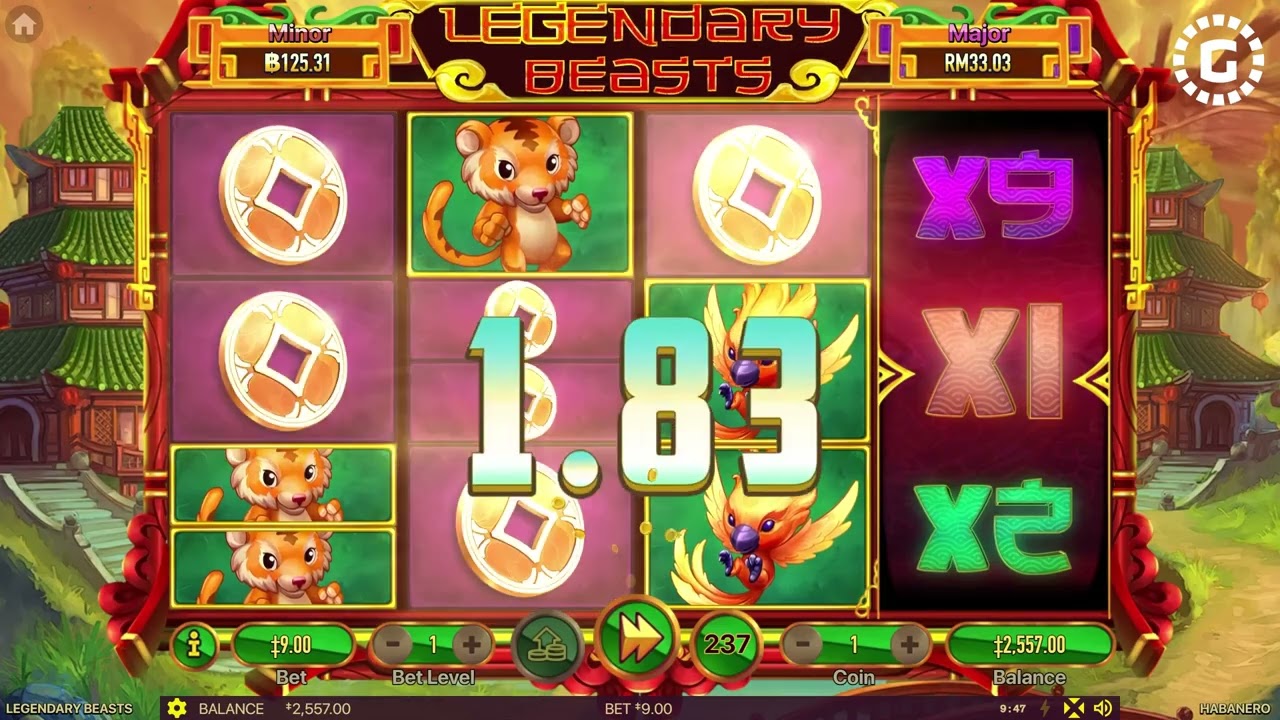 Legendary Beasts by Habanero Slot Features | GamblerID