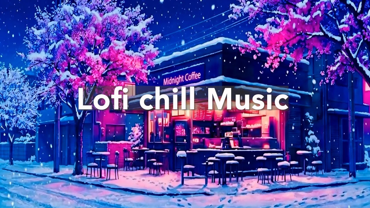 POV: Вы нашли кофейню, открытую в 3 часа ночи посреди снегопада ☕❄️ [Lofi / Jazz Hop]