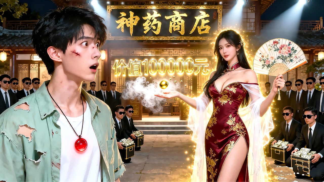 廢柴小夥害妻成植物人後悔一生！意外車禍後玉佩竟啟動神秘店，他用一顆神藥換回愛情與巔峰人生！#男頻短劇 #窮小子 #逆襲 #美女 #drama #hot