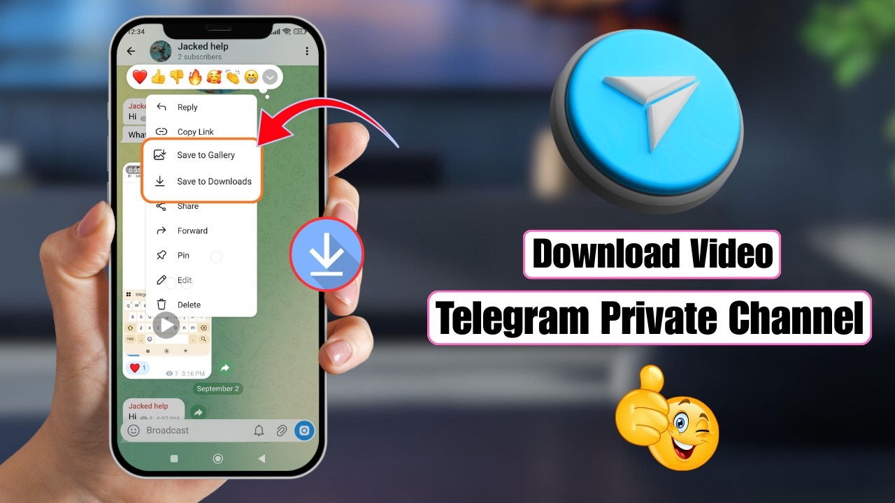 Как скачать видео из закрытого канала Telegram | Легко сохранять видео из закрытых каналов Telegram