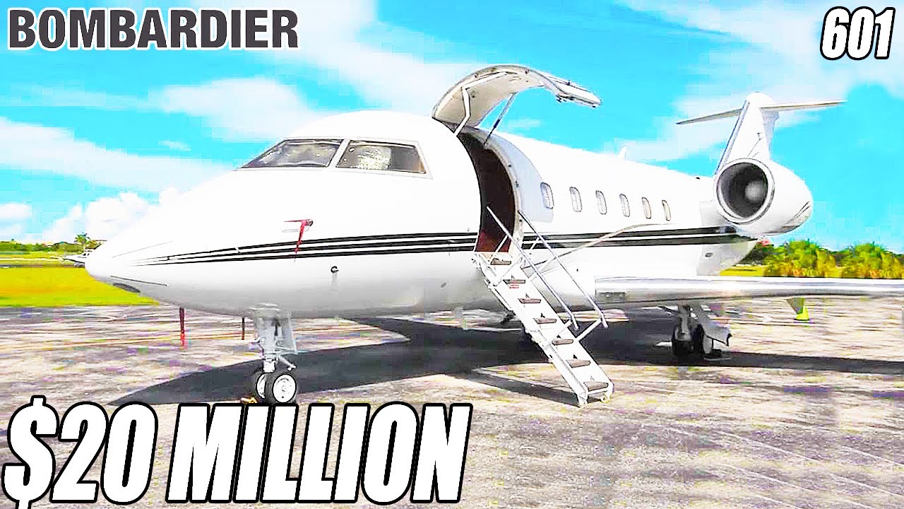 Inside The $20 Million Bombardier Challenger 601