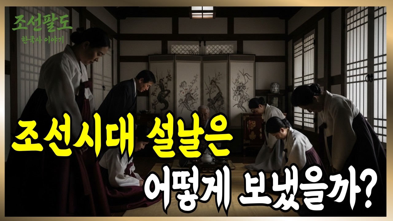 조선시대 설날은 어떻게 보냈을까/ 조선왕조실록 승정원일기 한국사이야기 조선의 인물과 사건