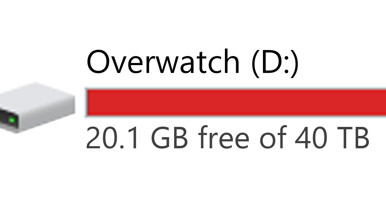 40,000GB Of Old Overwatch Nostalgia