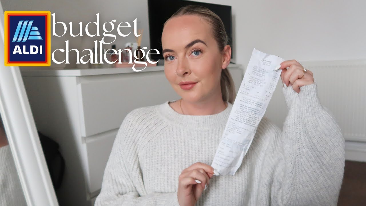 ALDI £20 budget challenge | food shop, recipe plan + cooking!