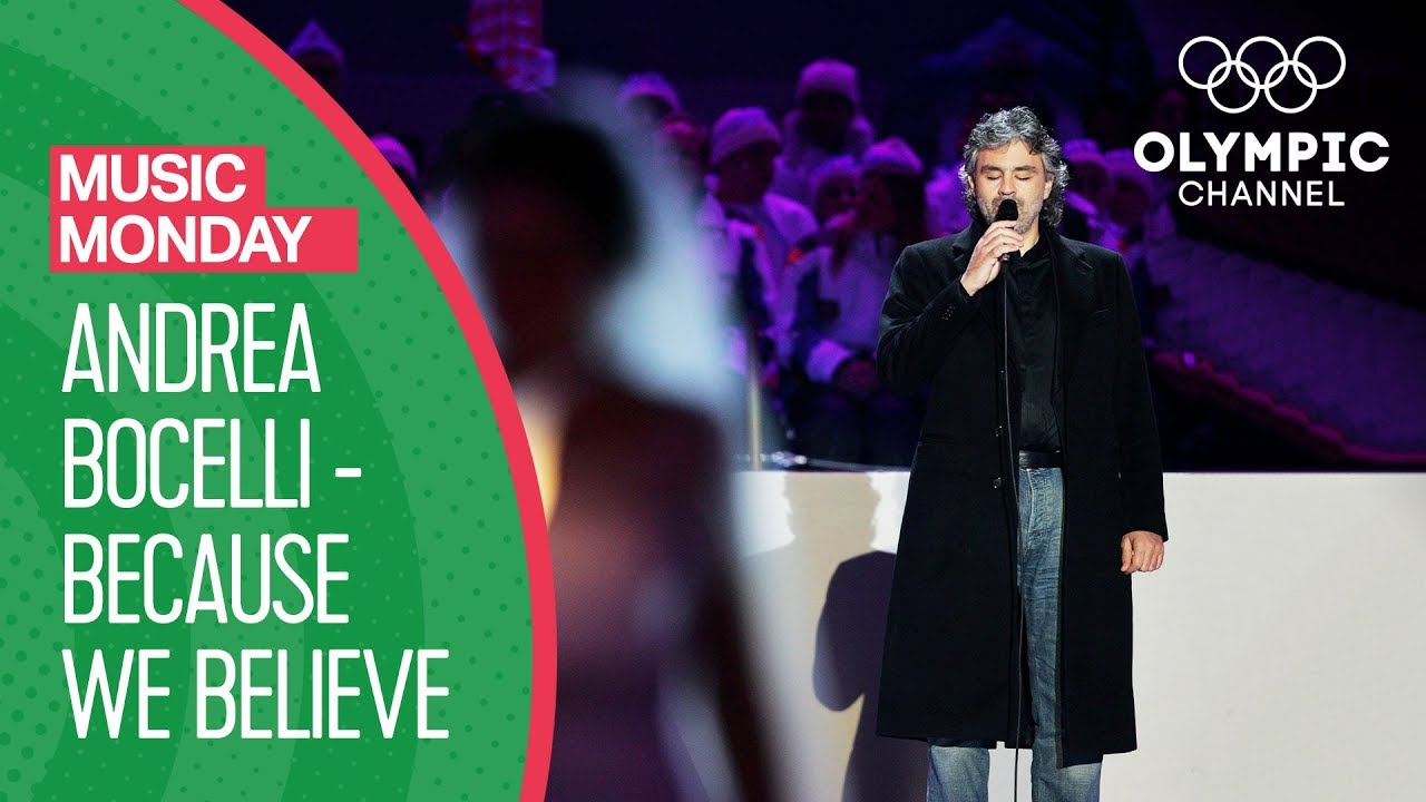 Andrea Bocelli - Because We Believe (Ama Credi E Vai) - Torino 2006 Closing Ceremony |&nbsp;Music Monday