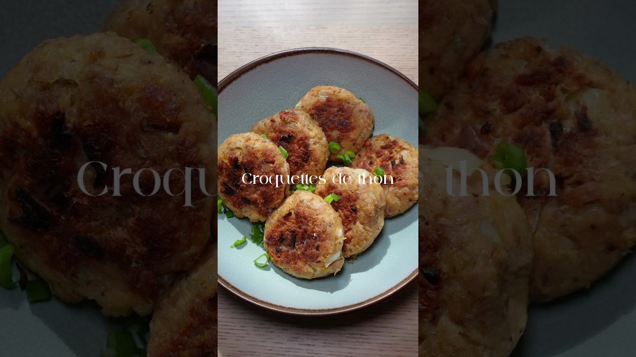 Croquettes de thon