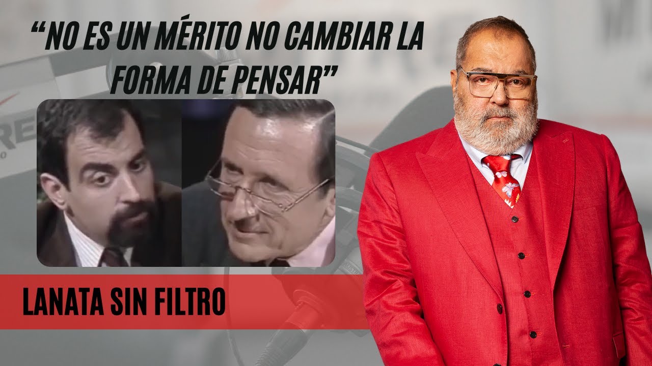 Jorge Lanata habló del video que se hizo viral con Mariano Grondona