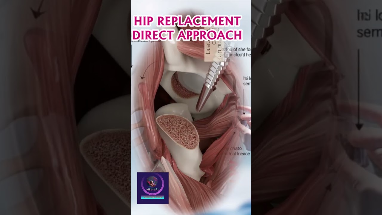 Direct Anterior Hip Replacement Surgery | Step-by-Step Medical Animation