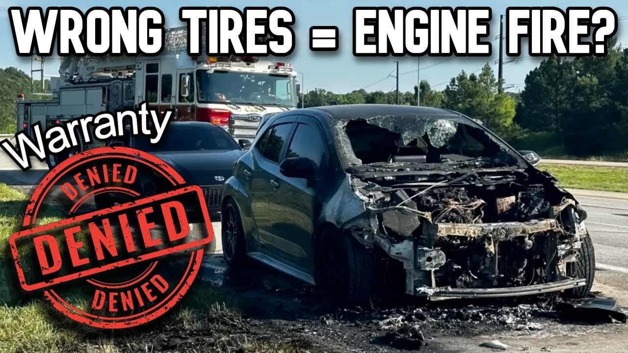 Toyota Denies Engine Fire Warranty Claim Due to Wrong Tires?