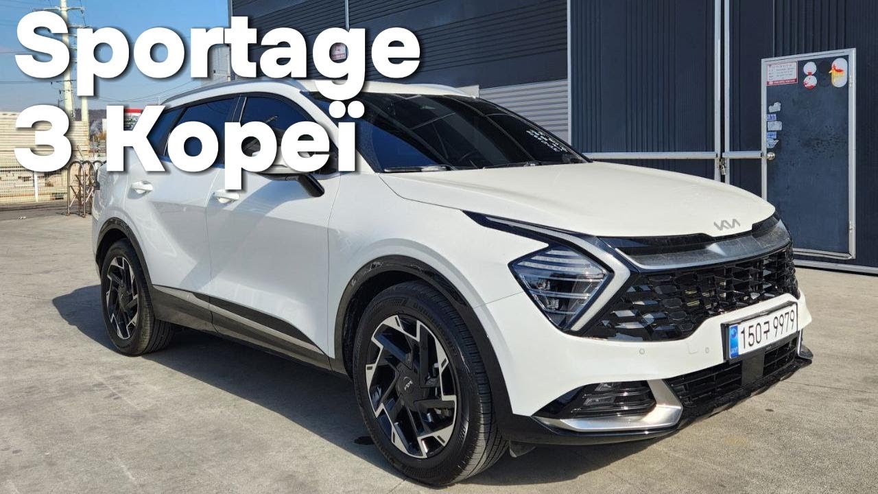 Відеоогляд на 2023 KIA Sportage з Кореї від Olimp Asia