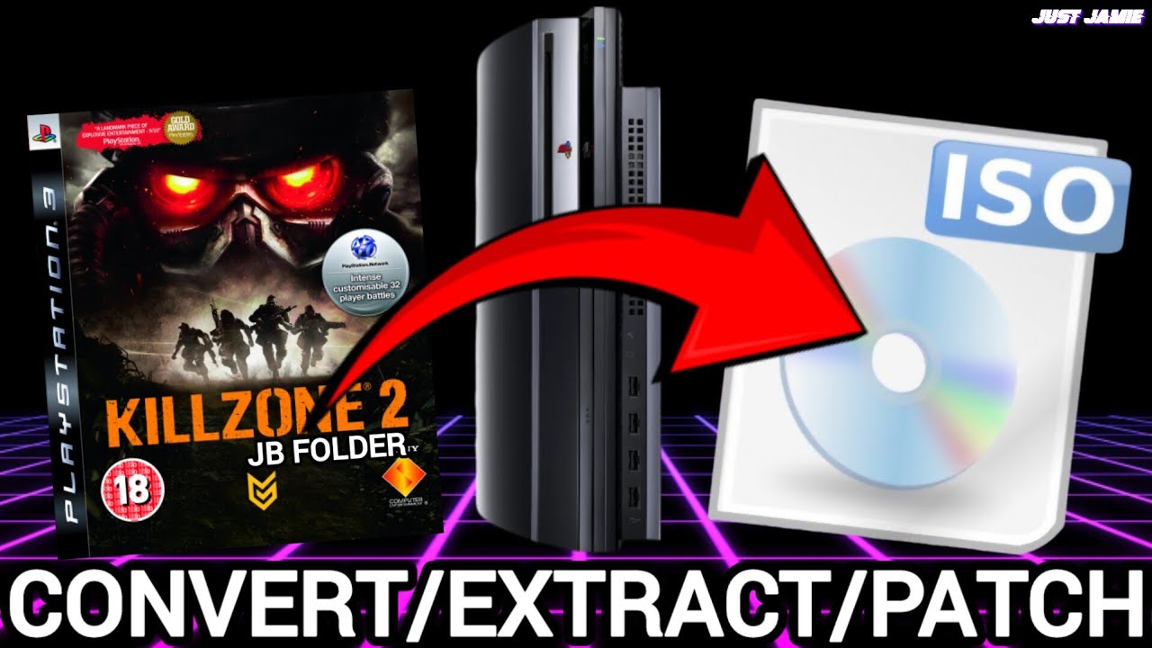 Конвертация игр PS3 из папок с джейлбрейком (ISO-образы) - подходит для начинающих #playstation3 ...