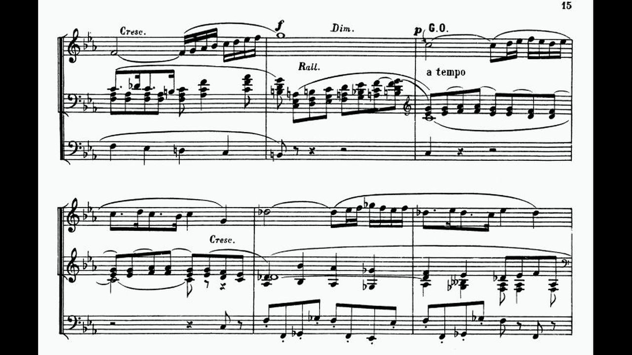 A. GUILMANT -  LAMENTO (audio+sheet music)