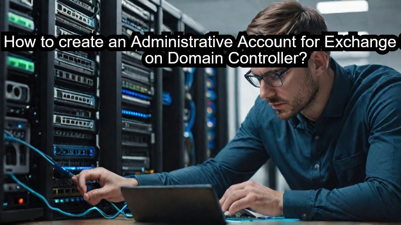 How to create an Administrative Account for Exchange Server on Domain Controller Host - Day 12