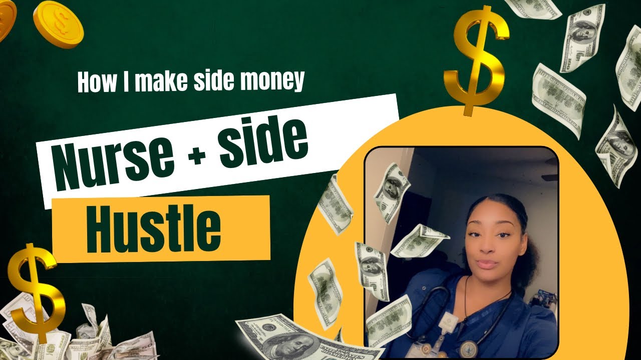 How I Make Side Money as a Nurse | My Extra Income Stream 💰👩🏽‍⚕️