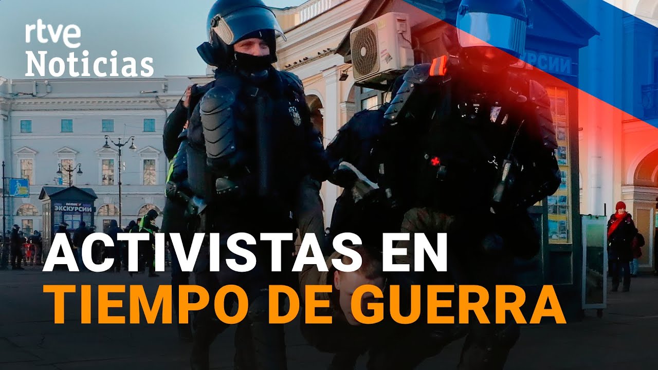 MÁS de 20.000 DETENIDOS en RUSIA por las PROTESTAS CONTRA la GUERRA | RTVE Noticias