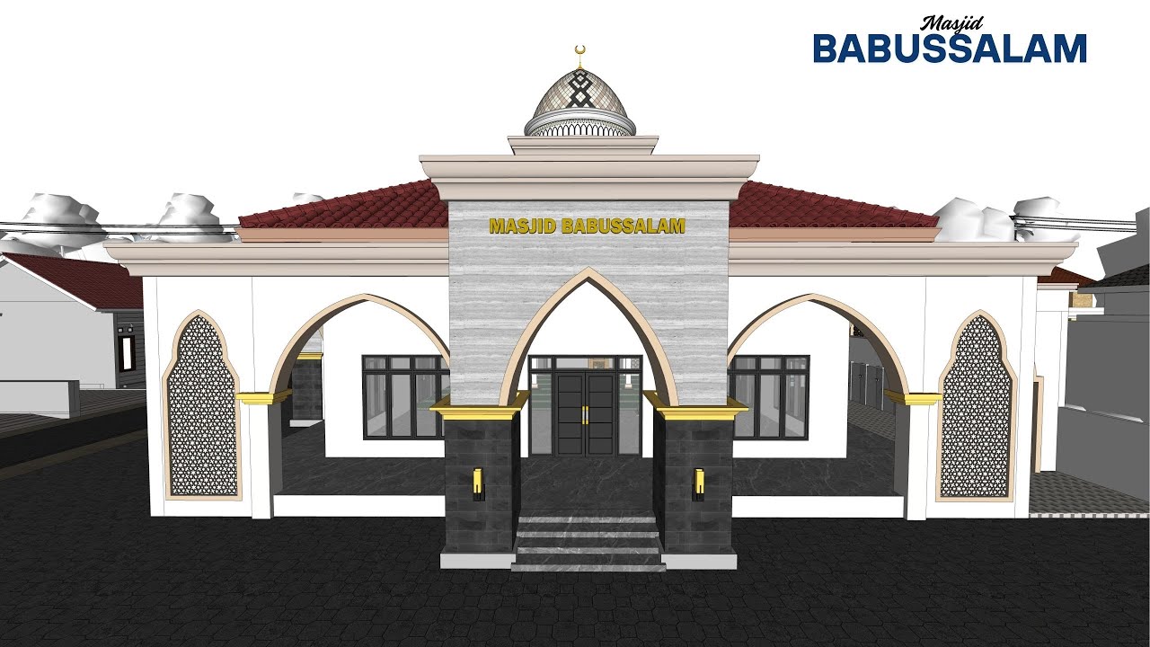Desain Masjid Babussalam Pesanan Pak Usman