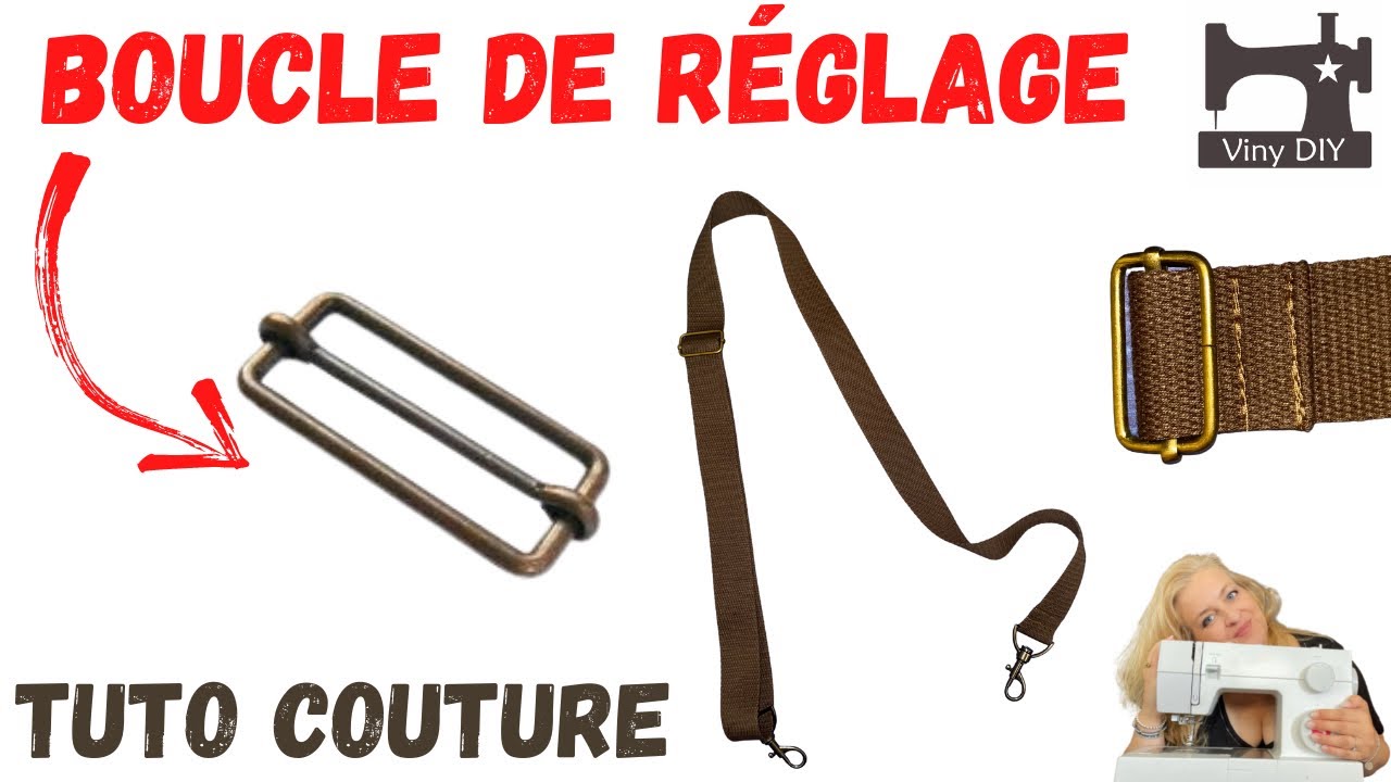 DIY: Coudre une boucle coulissante pour bandoulière ajustable