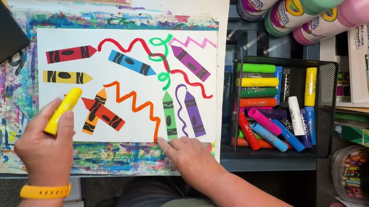 Creative Crayon Compositions