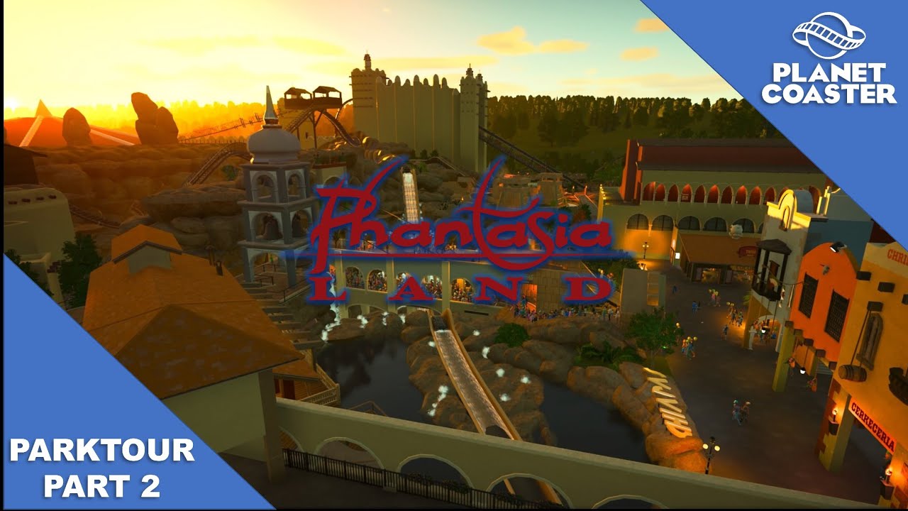 Phantasialand Parktour - Part 2 - Planet Coaster PS4