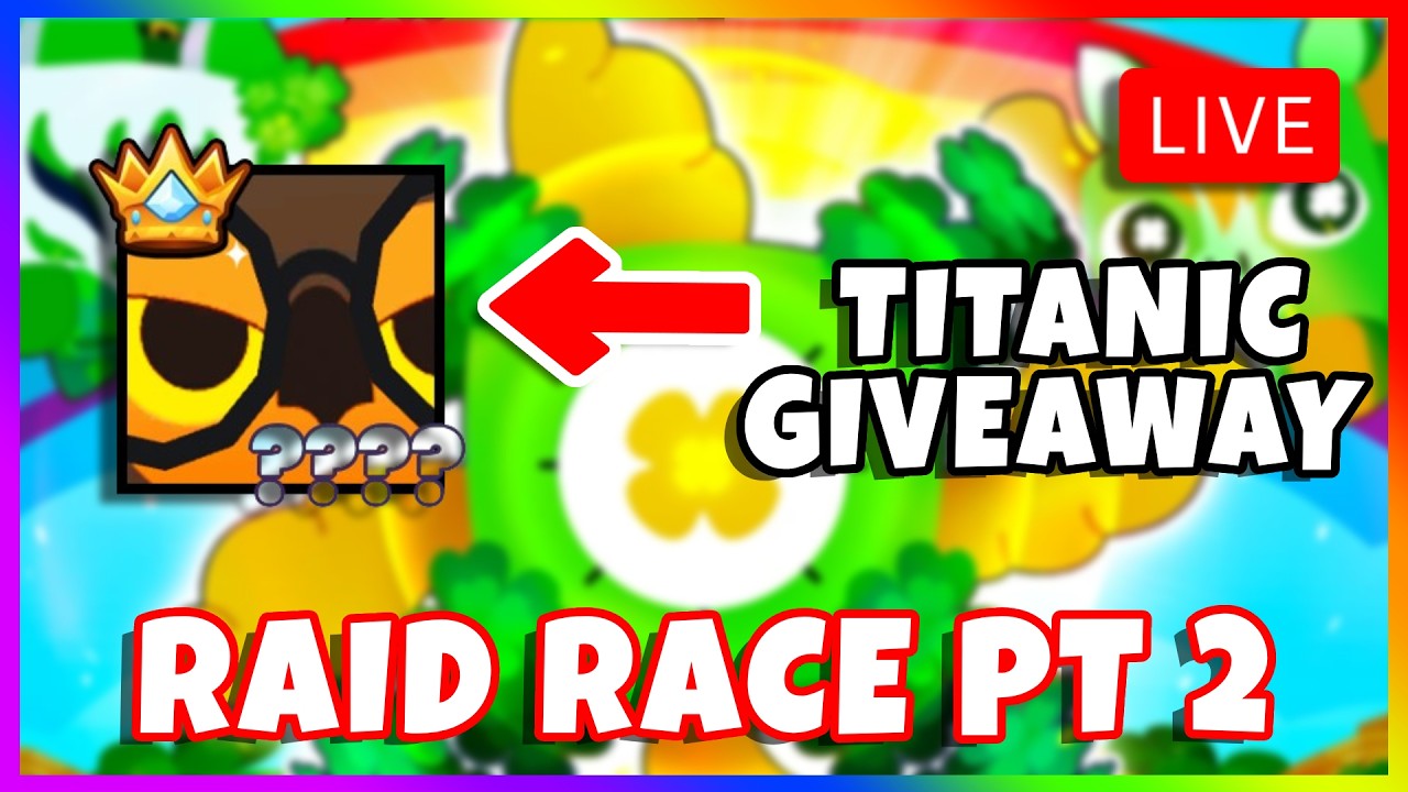 🔴LIVE🍀RAID EVENT PART 2🍀 Update in Pet Simulator 99 | #PetSimulator99 #roblox #petsim99