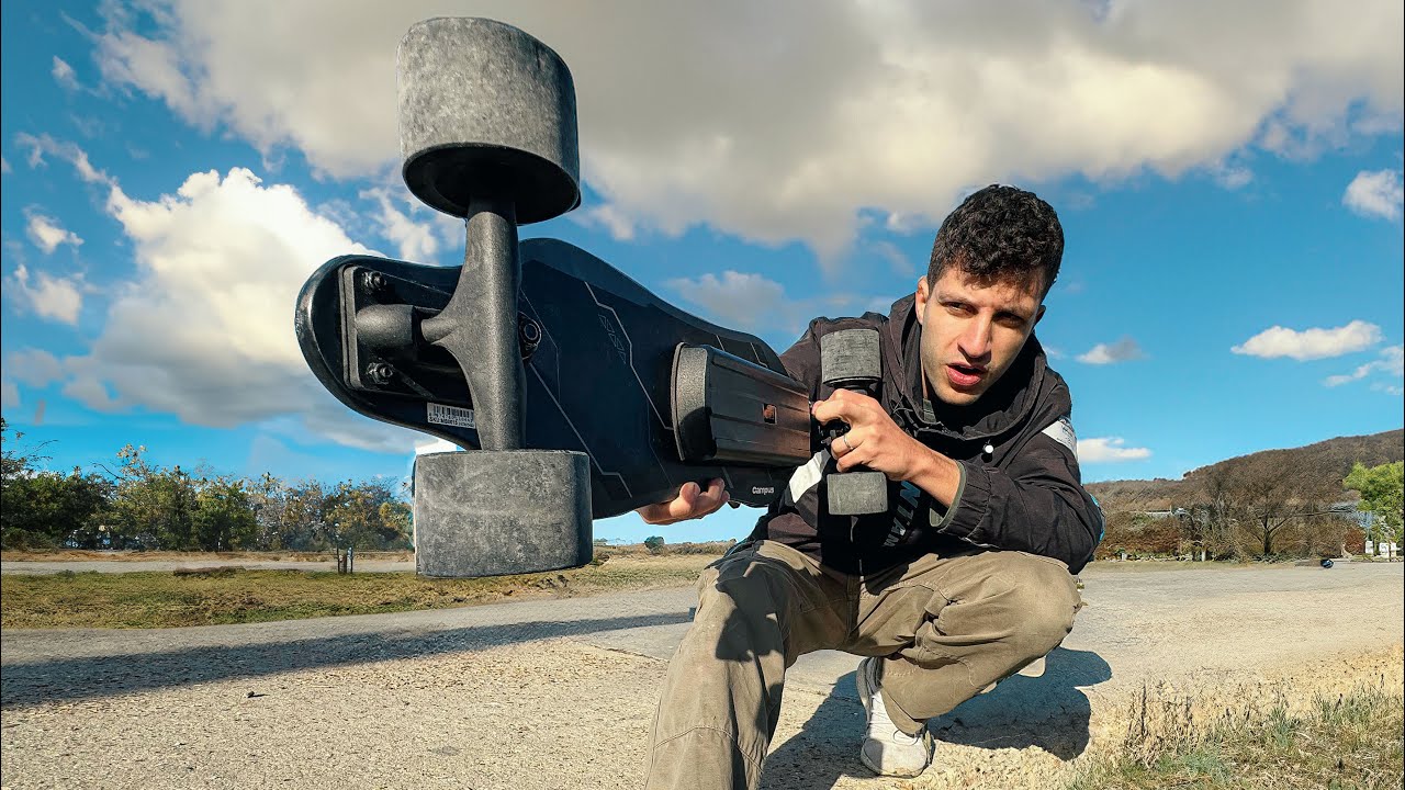 جربت سكيت بورد كهربا -  Electric Skateboard !