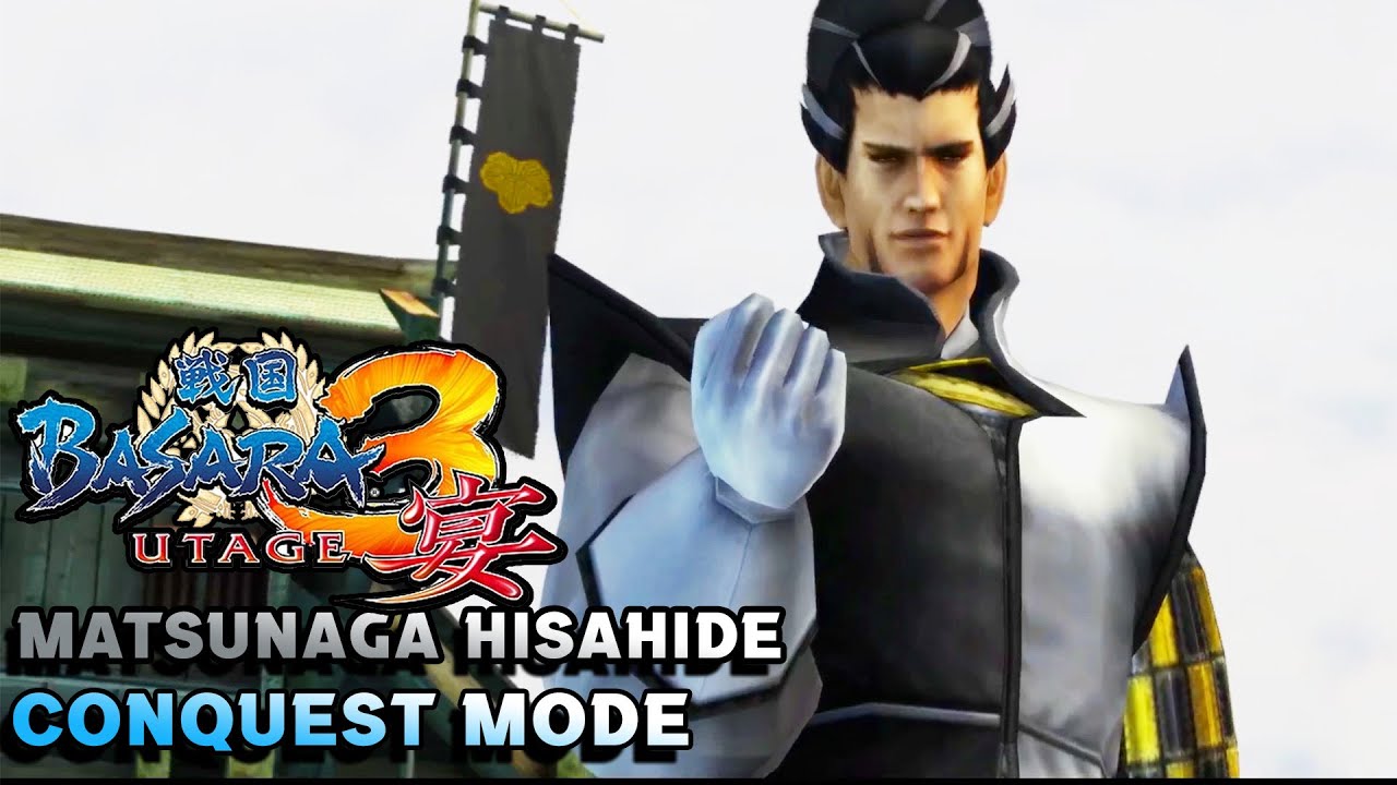 Matsunaga Hisahide Conquest Mode - Sengoku Basara 3 Utage Wii Emulator