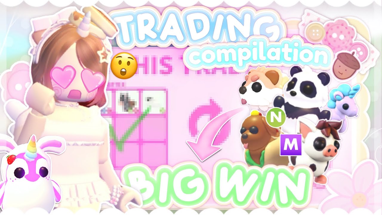 INSANE trading compilation of dream EXOTICS and MEGAS 😲😍