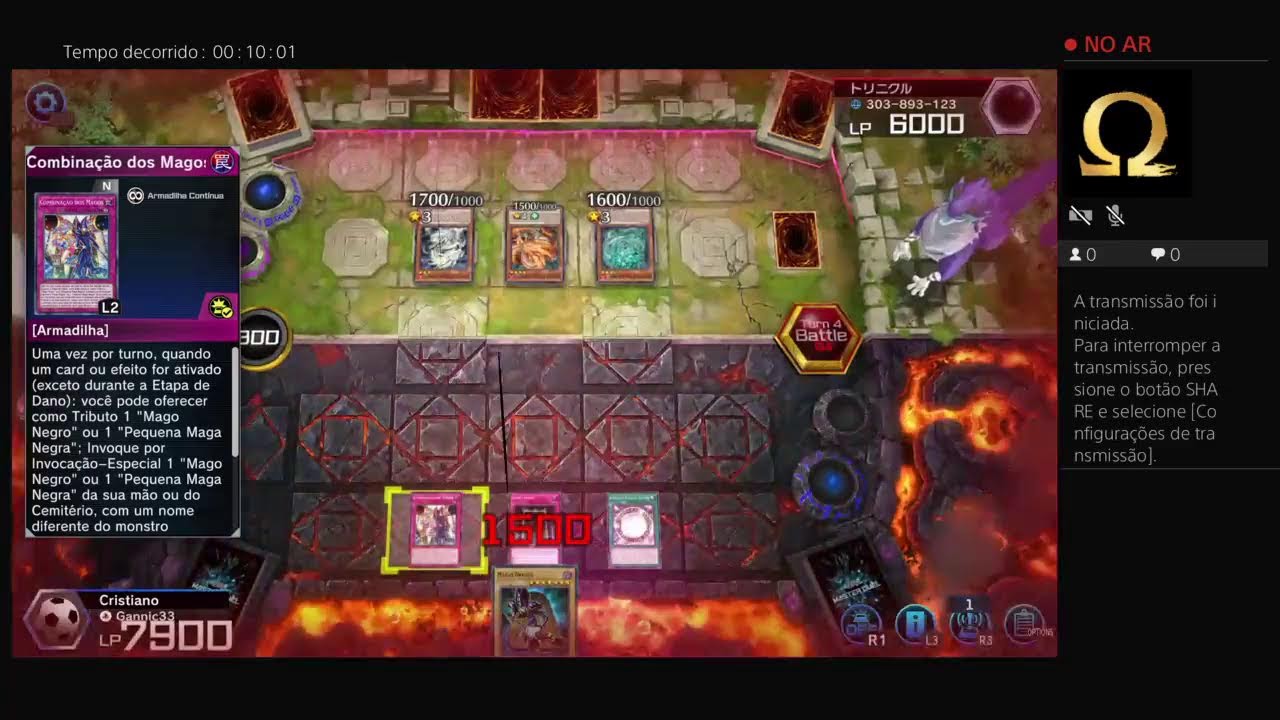 Transmissão ao vivo do PS4 de Gannic33