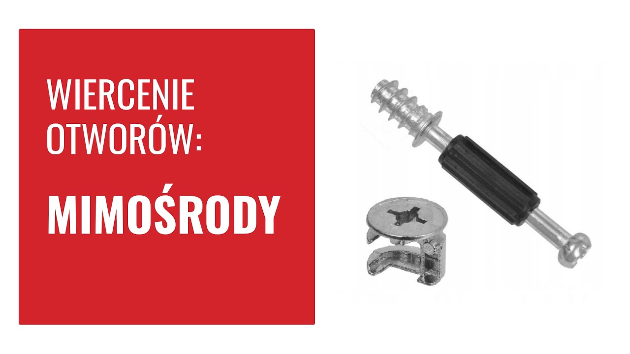 Wiercenie pod mimośrody na Stole RC System
