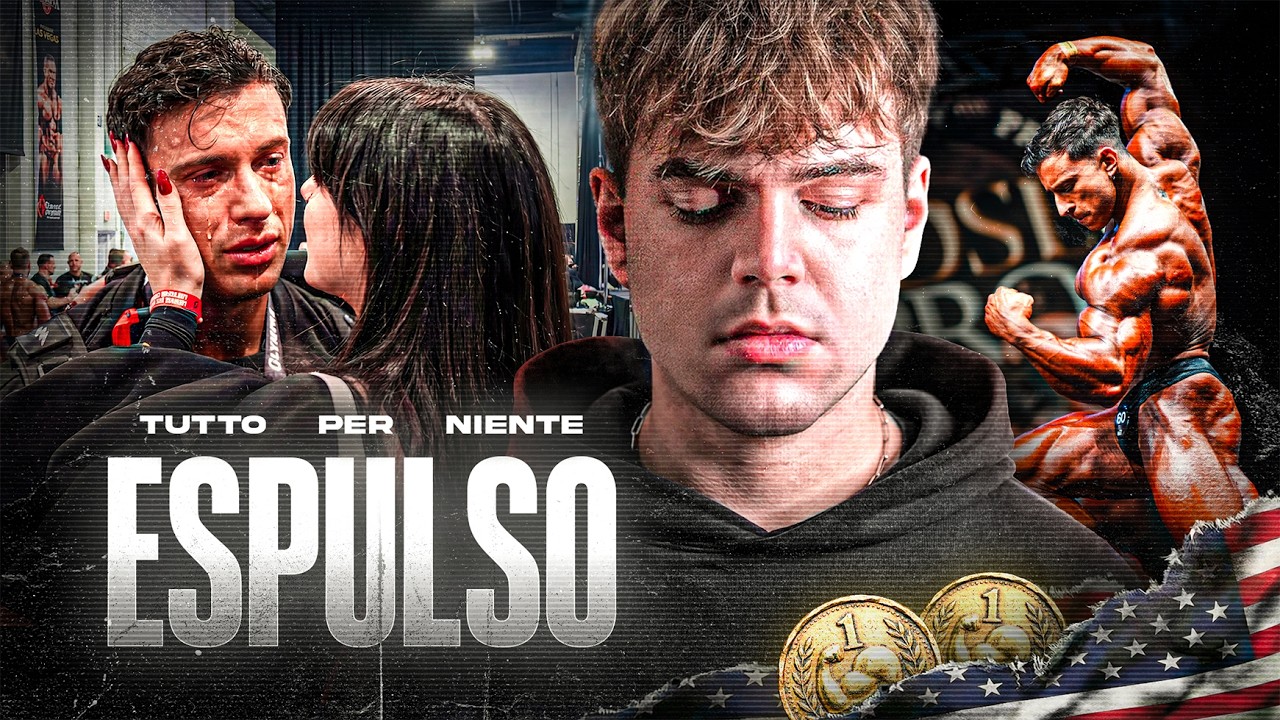 MINACCIATO nel backstage del Mr.OLYMPIA: 4 giorni con il bodybuilder più discusso d’Italia 🇺🇸 | 2/2