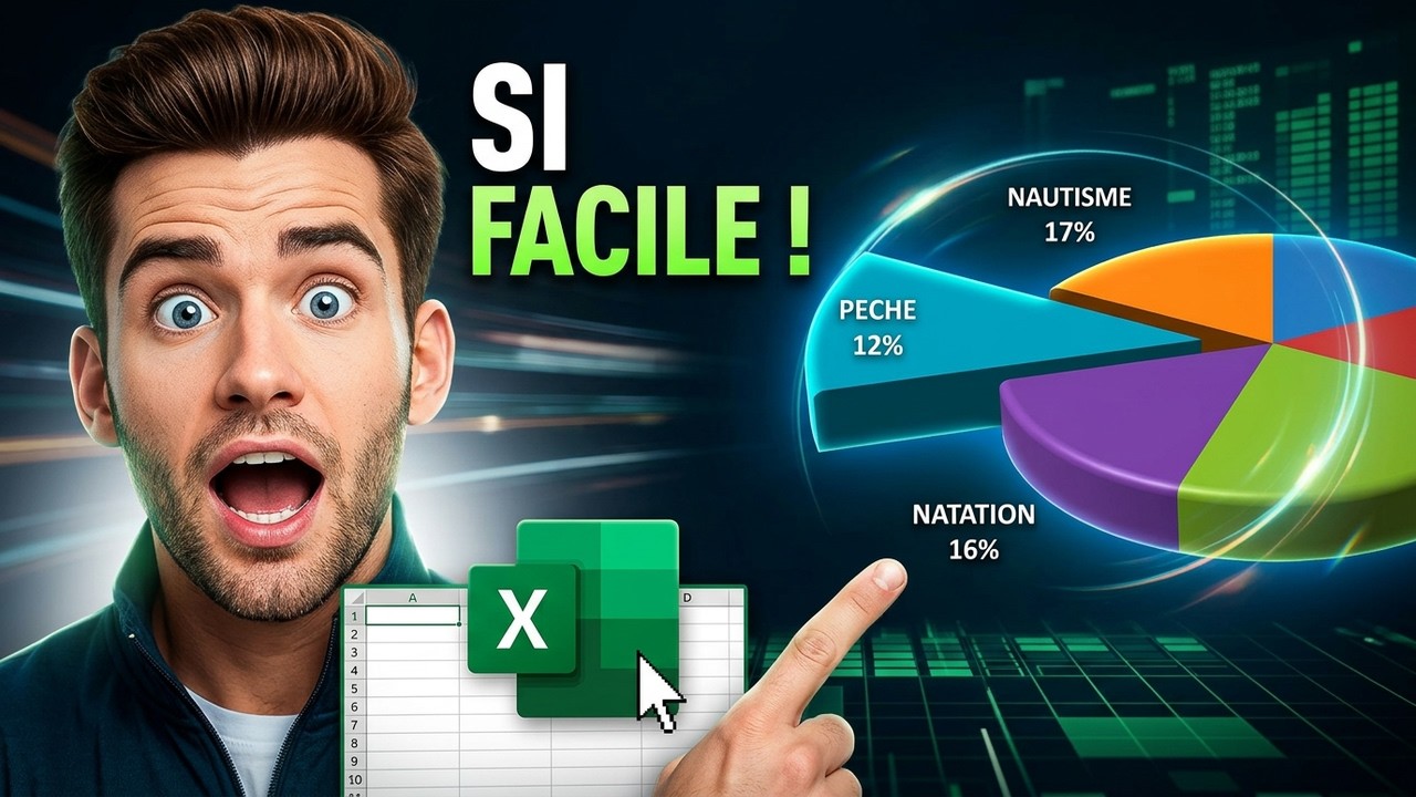 Créez un graphique en secteurs dynamique - par un expert en Excel