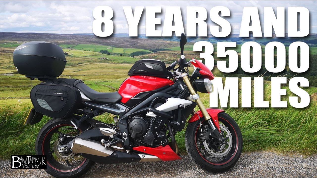 Triumph Street Triple 675 owners review. 8 years of touring on a Street Triple & accessories