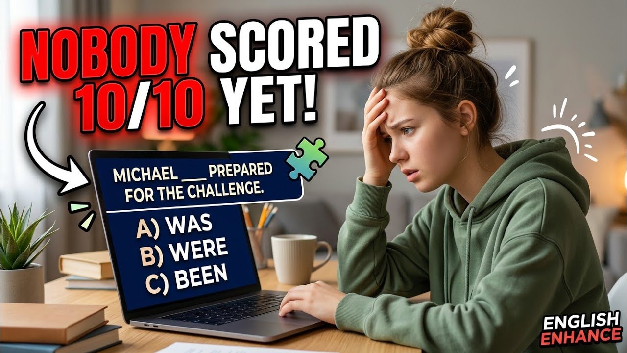 Mixed English Grammar Quiz | Nobody Scored 10/10 Yet 🧩