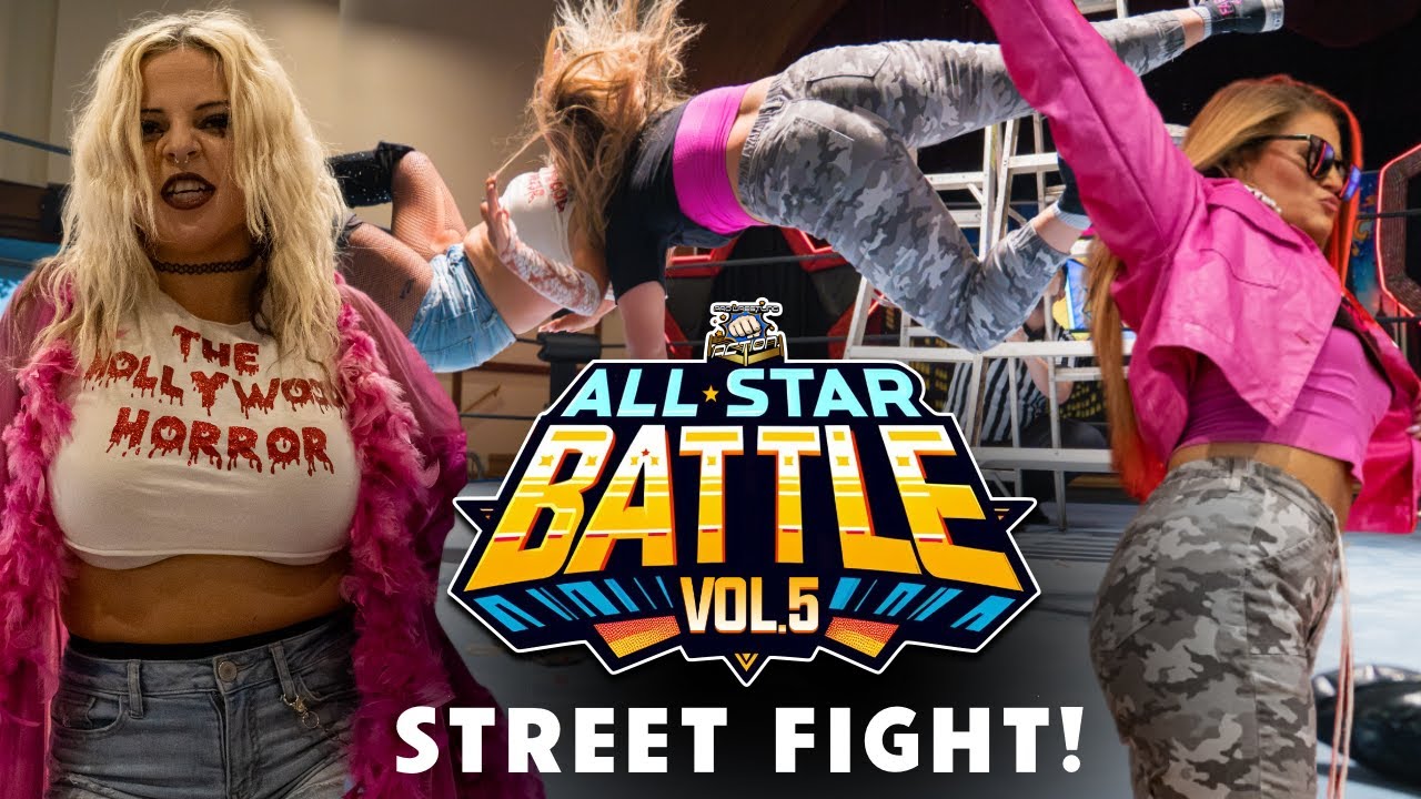 Lexi Gomez vs Marina Tucker, STREET FIGHT, PWA Marvelz Title | FULL MATCH | ALL-STAR BATTLE VOL. 5