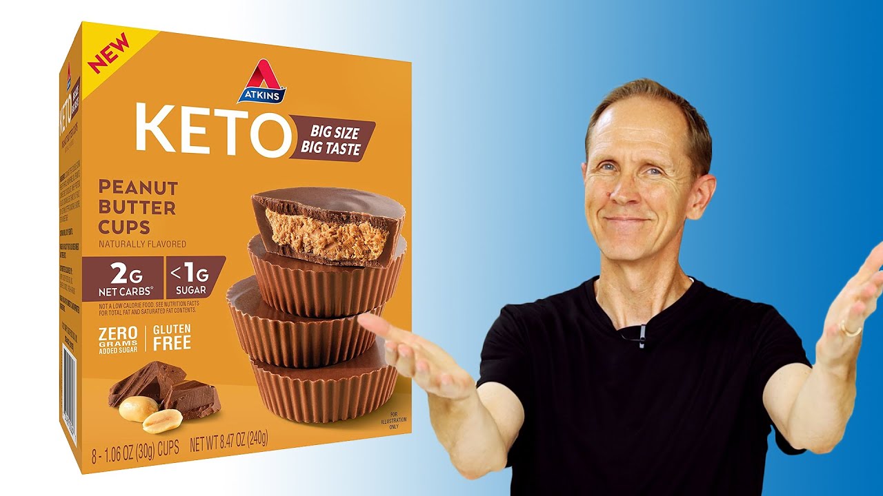 Atkins Keto Peanut Butter Cup Review | Are they good?