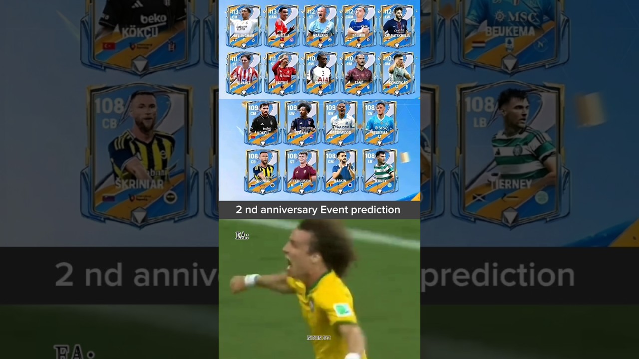 2 nd anniversary Event prediction 👀☠️ #fcmobile #fifamobile #fifa22 #fifa23 #fifa21 #easports
