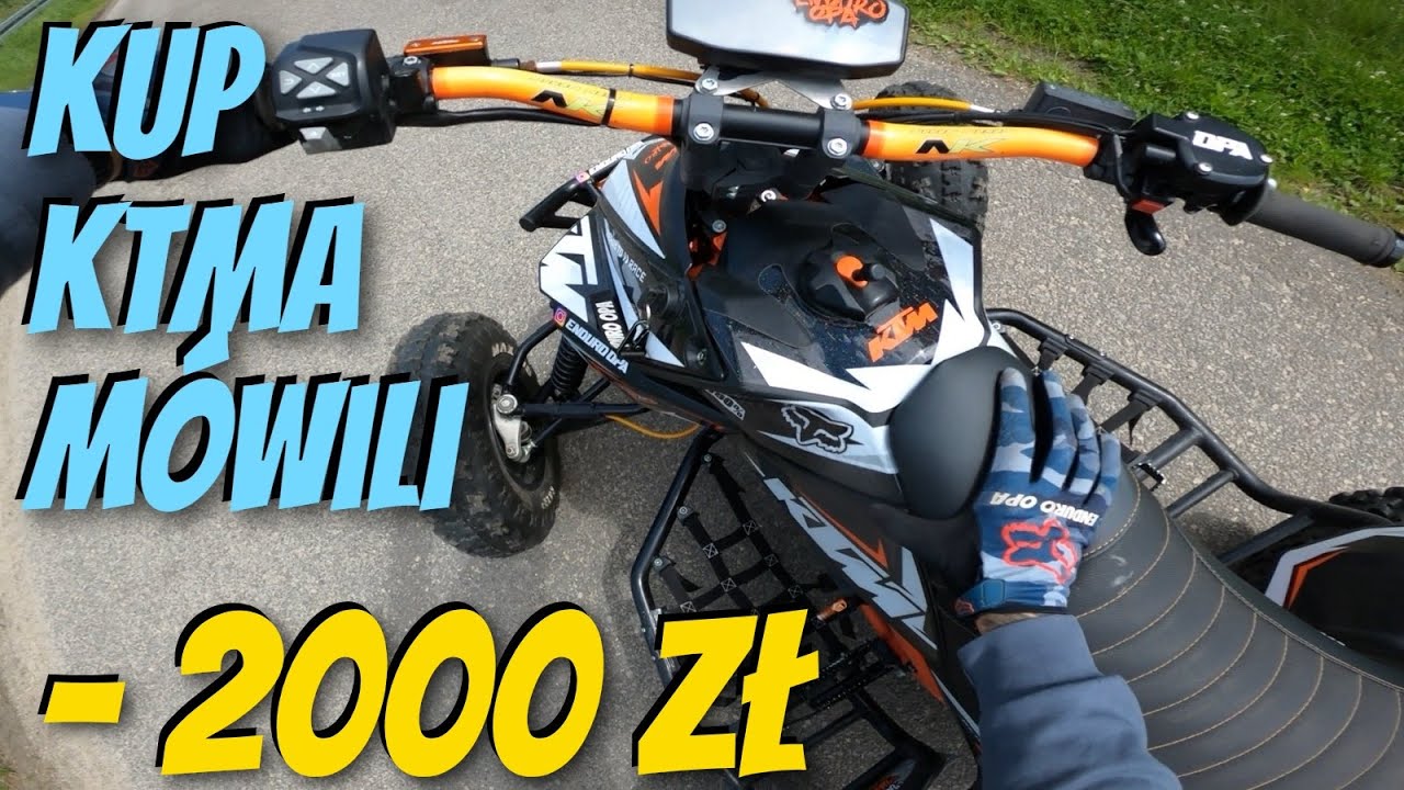 KTM jest do wyrzucenia / - 2000zł / 2 rzeczy się popsuły i jeszcze  TRYB AWARYJNY i mamy brak mocy