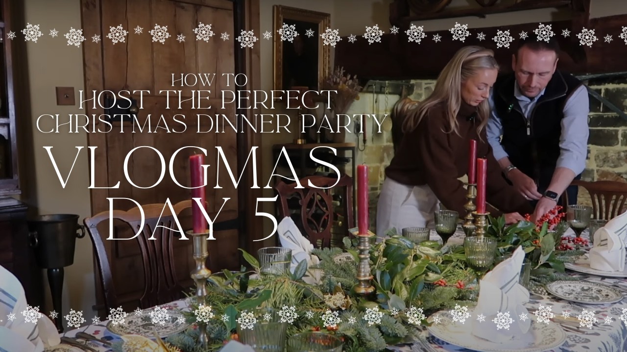 CHRISTMAS ETIQUETTE TIPS WITH THE ROYAL BUTLER 👑 Vlogmas Day 5 ✨ Christmas in the Cotswolds ✨
