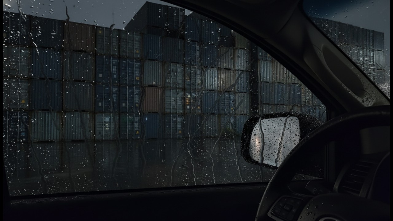 Sleep in 3 Minutes ⛈️ Relaxing Rain Sounds ✨ Inside Car for Anxiety Relief & Calm