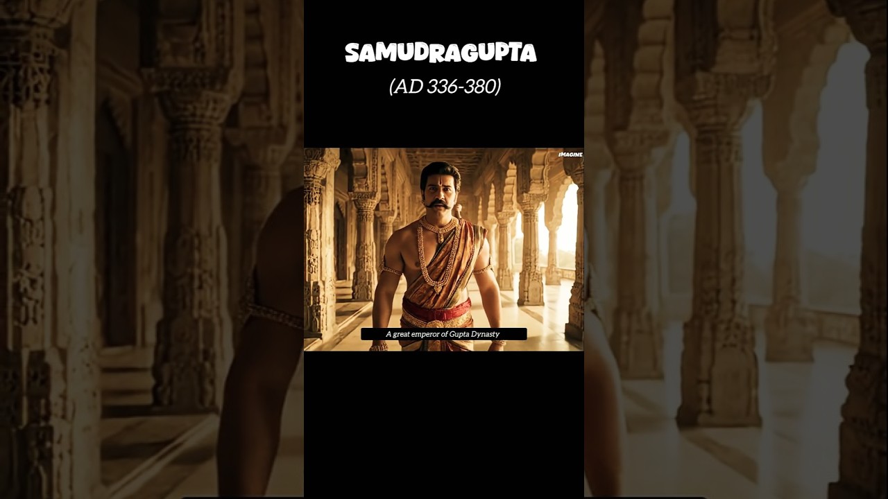 Samudragupta : The Great Conqueror  #ssc #shortsfeed #shorts