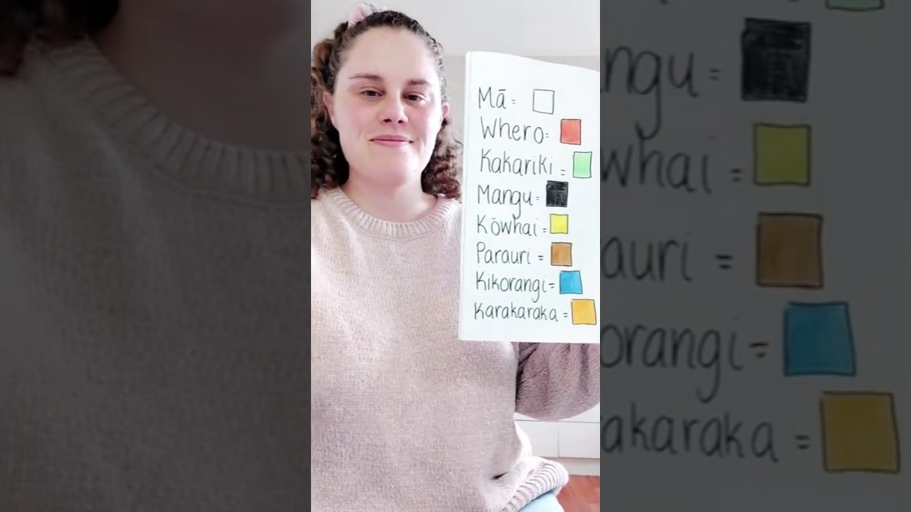 Learn the Maori Colours | Maori Language Week 2021