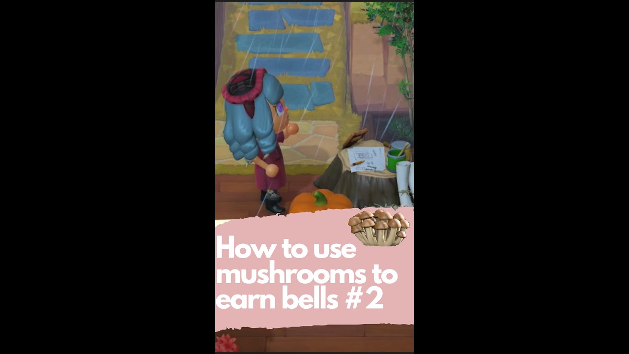 How to earn bells from mushrooms #2