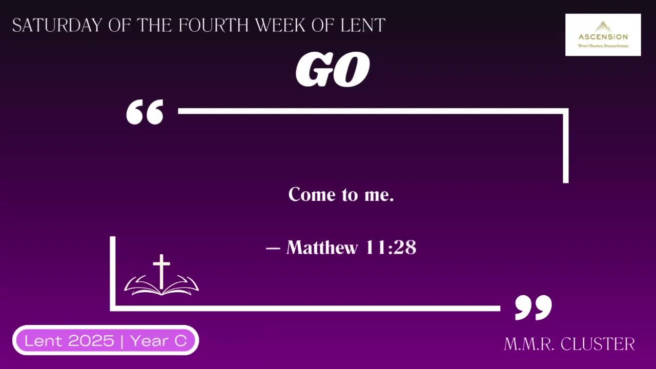 Lenten Companion Journey with Mary 2025 Day 31